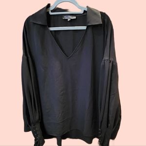 NWOT Eloquii Lace Cuff Pirate Blouse Sz. 22